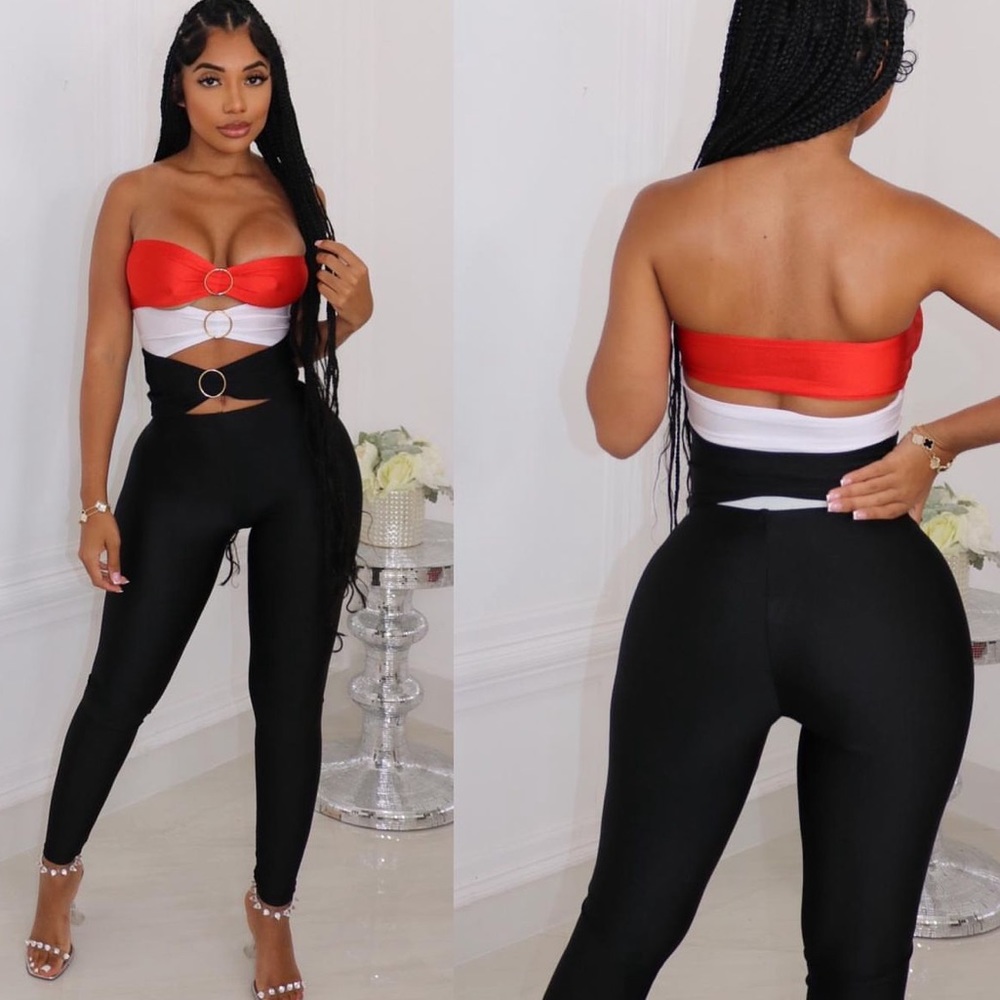 BODY LANGUAGE! Pants set - Picture 1 of 3